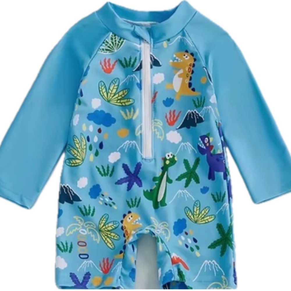 Kids Swim Set - Blue Sea Adventure 3-4 T